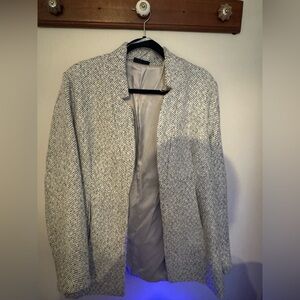 Vici Black and White Textured Jacket.
Never been worn.
